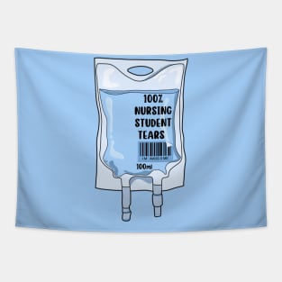 Nursing student tears Tapestry