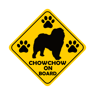 chow chow on board T-Shirt