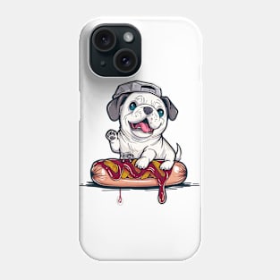 Dog and Hot dog 7107 Phone Case