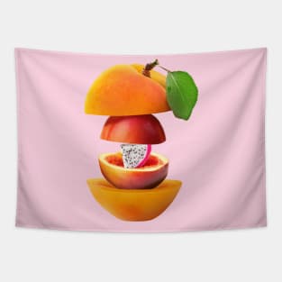 Apricot Peach Dragon Fruit Gifts Vegetarian Tapestry