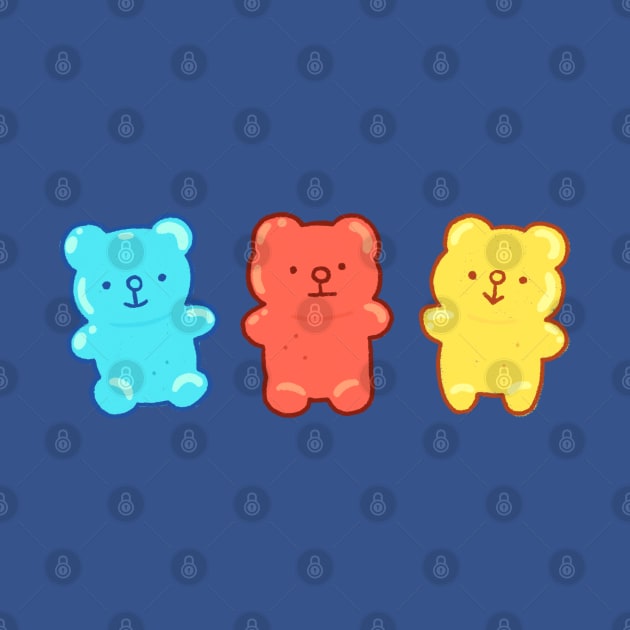 Yummi Gummi Bears by doodledate