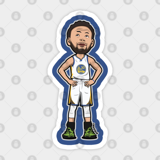 Steph Curry Cartoon Style - Stephen Curry - Sticker | TeePublic Steph Curry Cartoon Style - Stephen Curry - Sticker | TeePublic