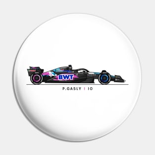 F1  Racing Pierre Gasly Alpine Fan shirt Pin