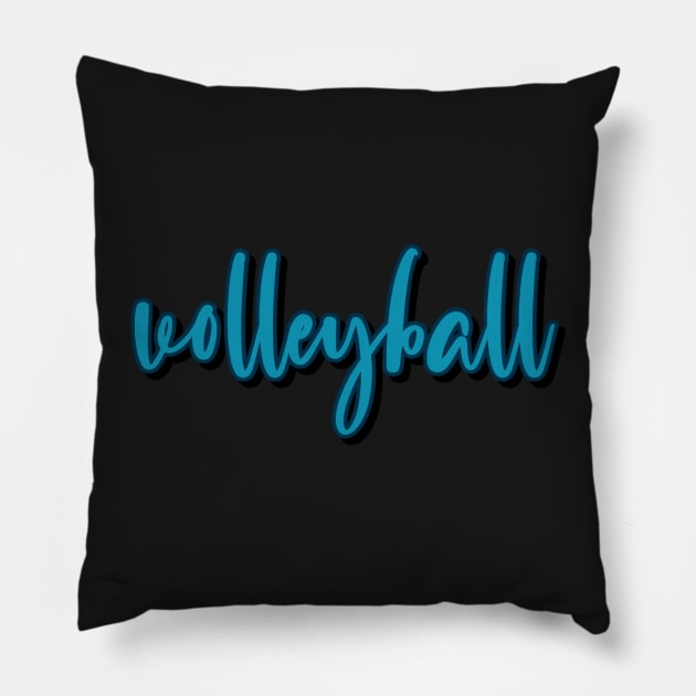 volleyball Pillow by sarelitay