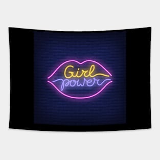 Girl Power Meaningful Strong Symbol Women Gift Tapestry