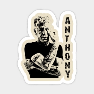 Anthony Bourdain t-shirt Magnet