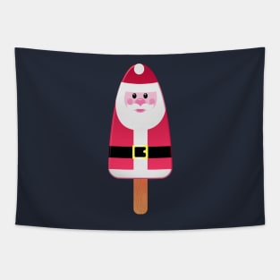 Christmas Santa Claus Festive Popsicle Tapestry