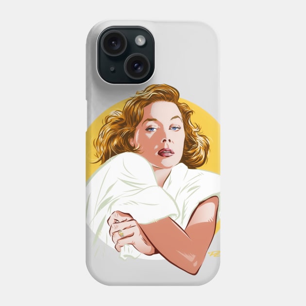 Gloria Grahame - An illustration by Paul Cemmick Phone Case by PLAYDIGITAL2020