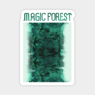 Magic forest Magnet