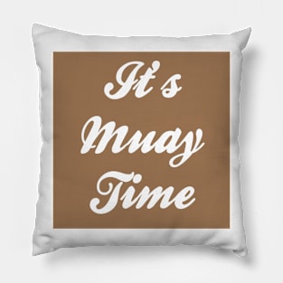 Muay Thai Brown Pillow