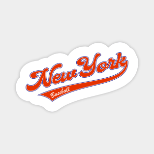 New York Baseball Magnet