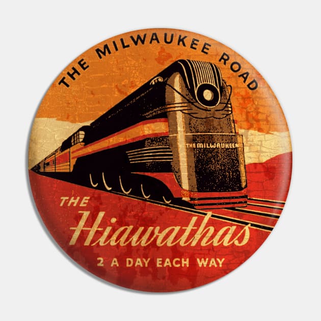 The Hiawathas Pin by Midcenturydave