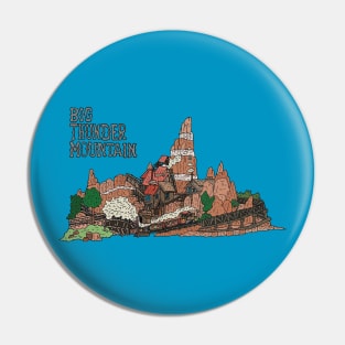 Big Thunder Mountain Railroad Pin