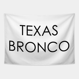 Texas Bronco Tapestry