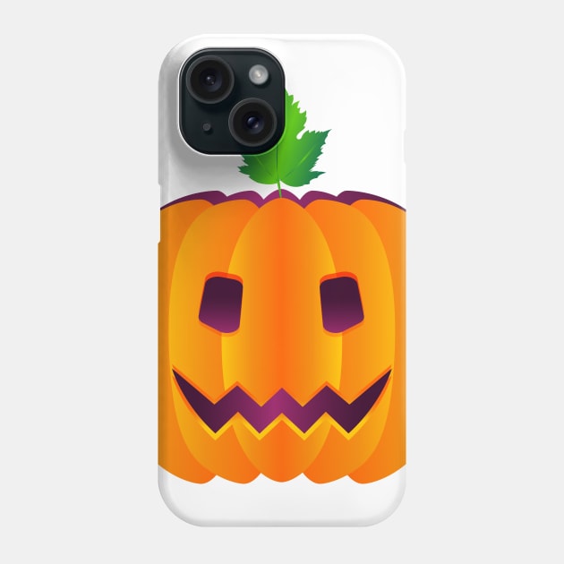 Cute Pumpkin Halloween Phone Case by Salma Ismail