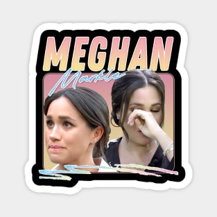 Meghan Markle / Retro Fan Art Magnet