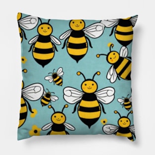 Bees pattern gift ideas Pillow