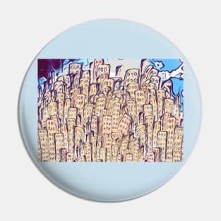 City scape Pin