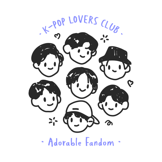 K Pop Lovers by Tip Top Tee's