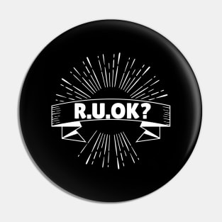 r u ok | are you ok | ru ok Pin