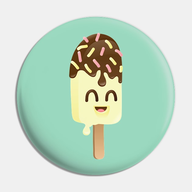 Yellow Ice Cream Pin by OlyaYang