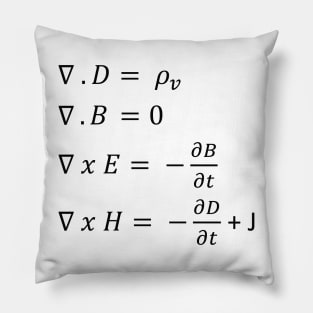 Maxwell's Equations Pillow