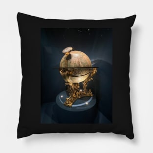 celestial moving globe Pillow