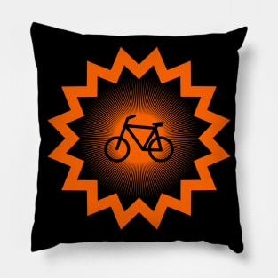 Bicycle Bike Symbol Shirt Design Gift Pillow