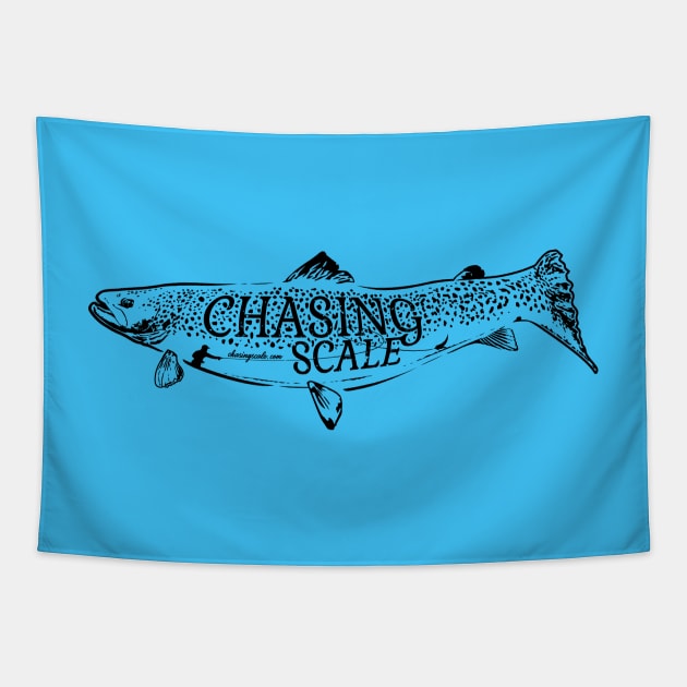 Chasing Big Trout Tapestry by Chasing Scale