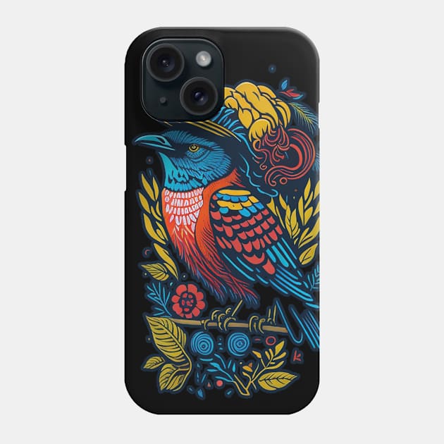 Wings of Wonder: Captivating Moments in Birdwatching Phone Case by Moulezitouna