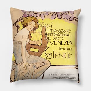 Esposizione Internazionale d'Arte Venezia, 1899 Pillow