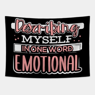 Describing Myself in One Word Emotional Tapestry