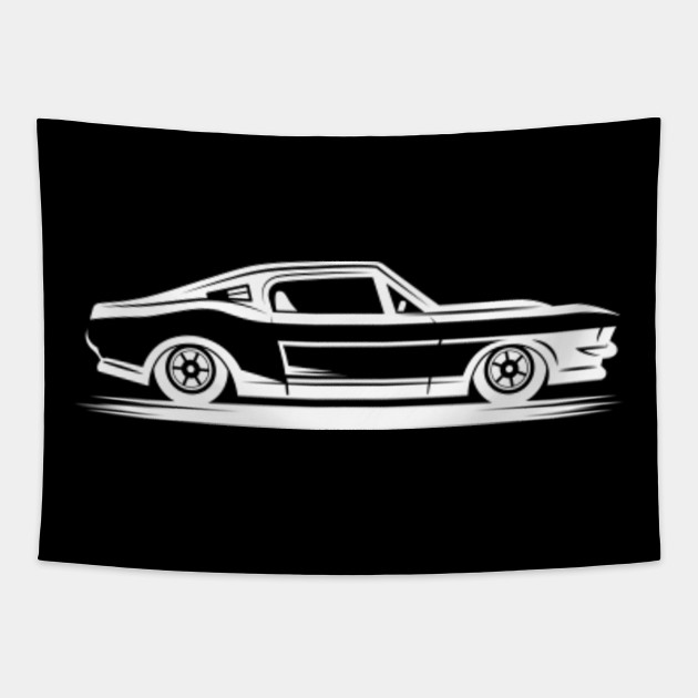 Old School Retro Classic Car Muscle Car Gifts For Car Lovers