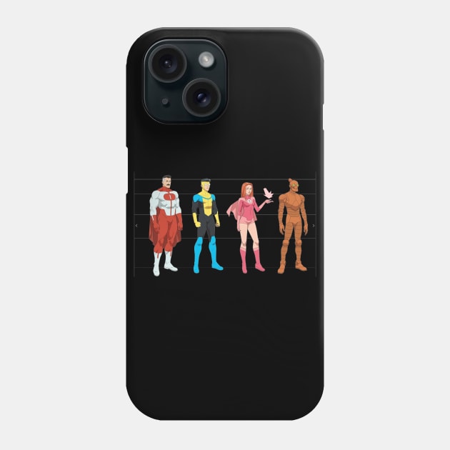 omniman invincible atom eve robot Phone Case by super villain