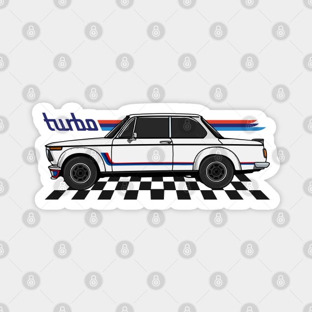 BMW 2002 Classic Magnet by HSDESIGNS