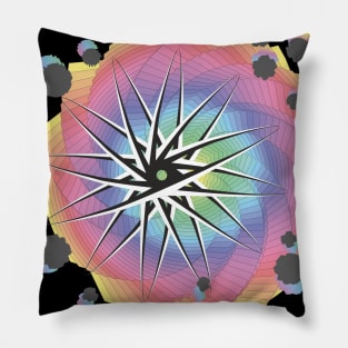 Colorful abstract patterns Pillow