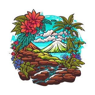 Hawaii style T-Shirt