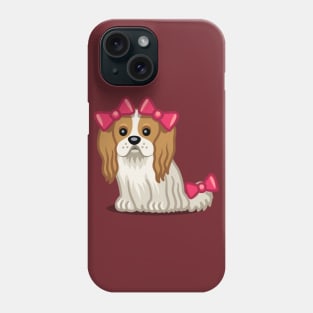 King Charles Cavalier Spaniel tshirt - Dog Gifts for Cavalier and Spaniel Pet Lovers Phone Case