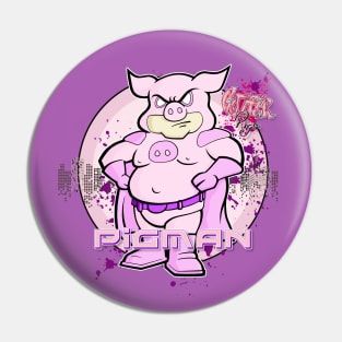 Gutter Pigs Pigman Pin