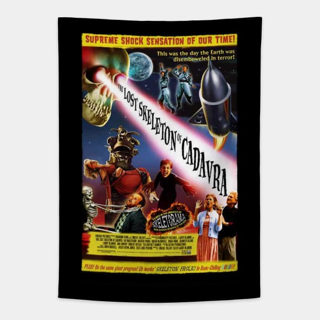 Lost Skeleton of Cadavra Poster Tapestry by Starbase79