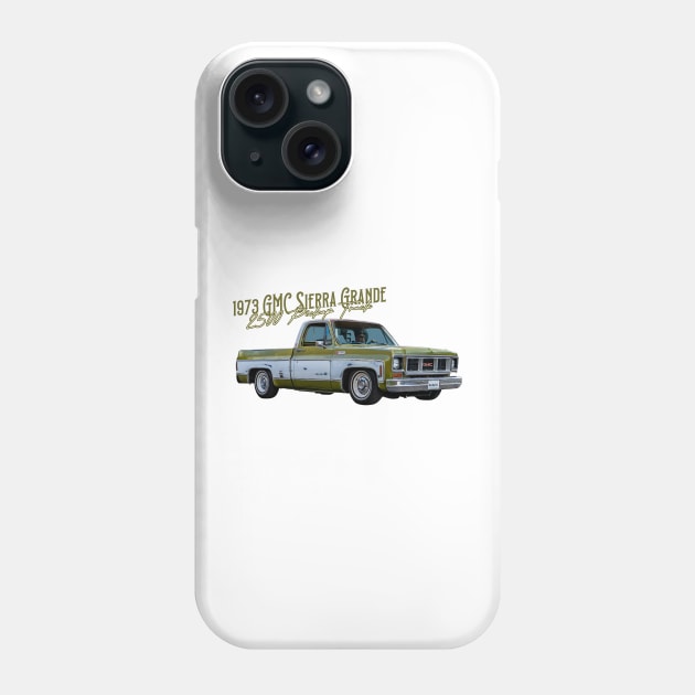 1973 GMC Sierra Grande 2500 Pickup Truck Phone Case by Gestalt Imagery