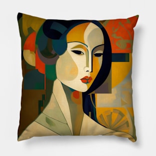 Asian Abstract #19 Pillow