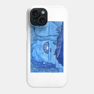 Blue Grotto, Capri, Italy 1880 Lawrence W. Ladd Phone Case