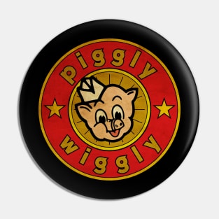 Vintage Piggly Wiggly | Gold Style Pin