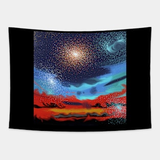 abstract artwork Tapestry