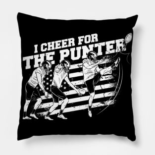 Punter's Sideline Cheer Pillow