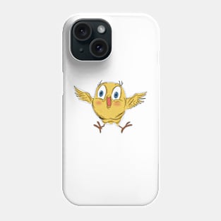 cute yellow bird Phone Case