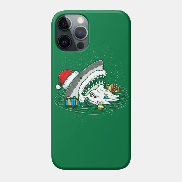 The Santa Shark - Shark - Phone Case