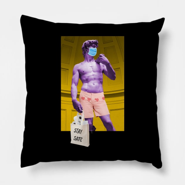 Michelangelo's David Pillow by bmron