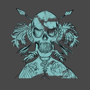 green skull T-Shirt